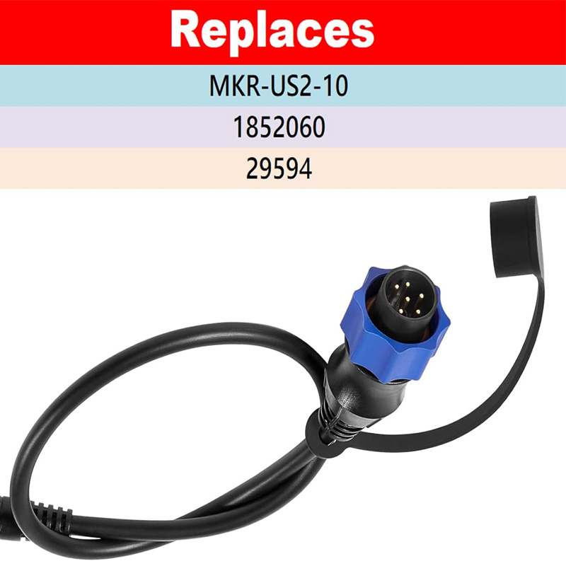 Fish Finder - 1852060 、29594、MKR-US2-10 ソナー 2 アダプター ケーブルは、Minn