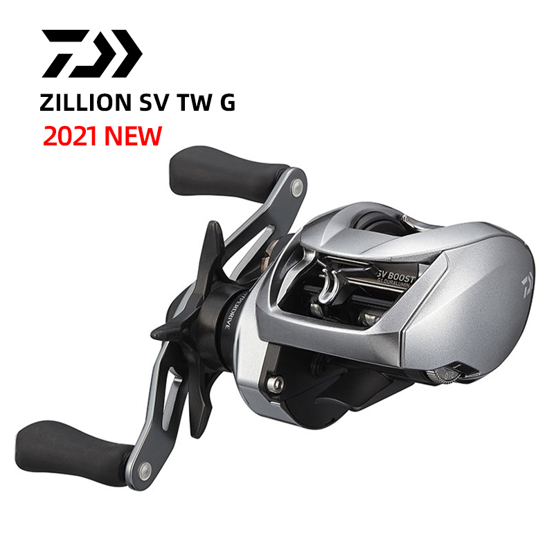 Abu Garcia Reel Max - Daiwa Zillion sv tw g-フィッシングリール,キャスティング,8 1bb,ギア比2021/6.3/7.1,最大抗力5kg,国際版,8.5