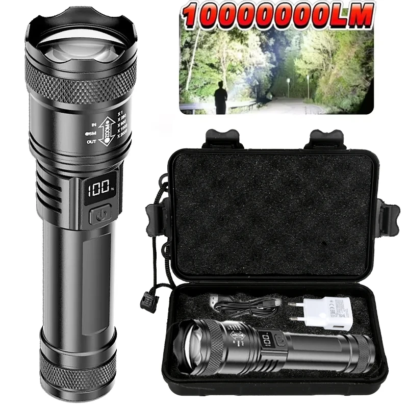 TY-908M LED 懐中電灯 2000LM Type-C - Fishing Light のレビューと価格