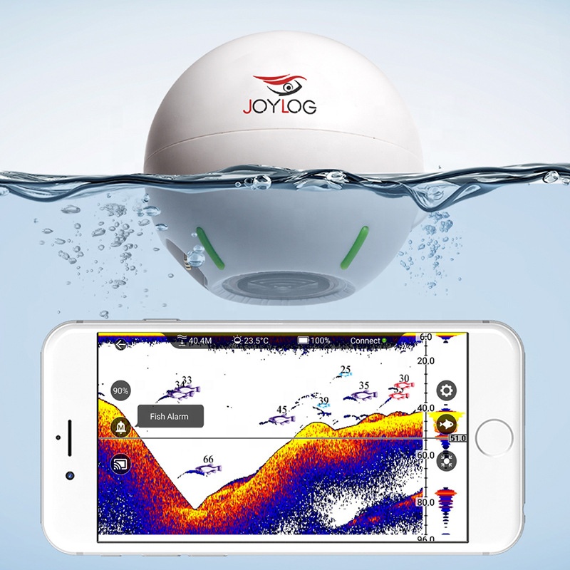 新型卸売 水深0.6m〜40m 125KHz 超音波ミニワイ - Fish Finder のレビューと価格
